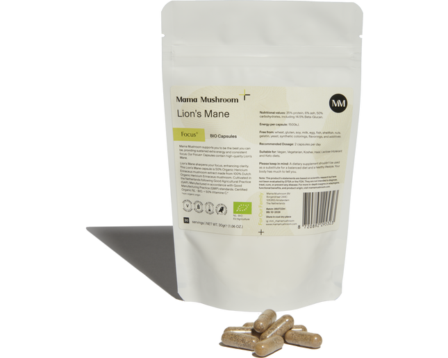 Lion’s Mane Focus+ BIO Capsules